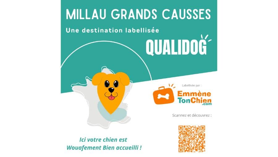 label Destination QUALIDOG Millau