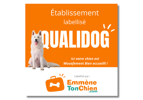 plaque du label QUALIDOG comment l'obtenir