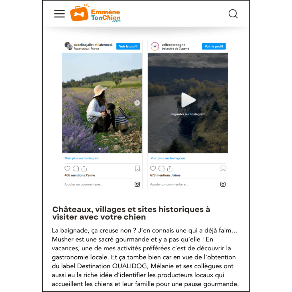 Publi-reportage - OT Vallée de la Dordogne - photos