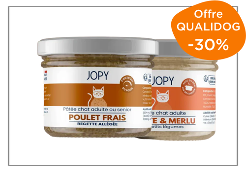 pâtée premium pour chat Jopy