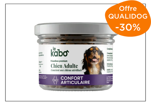 friandises pour chien Le Kabo offre partenaire QUALIDOG (1)