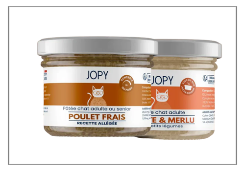 pâtée premium pour chat Jopy